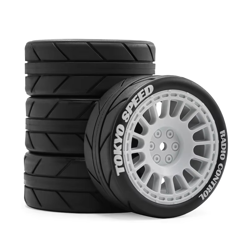 Tamiya Model Rc Car - 4Pcs Set Ban Roda Drift Rally