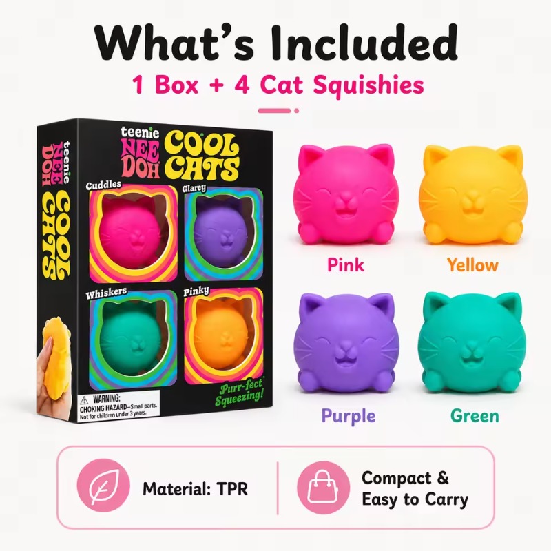 Trending Needoh Mini 4 Pack Se - Fidget Cube Original ulasan dan harga