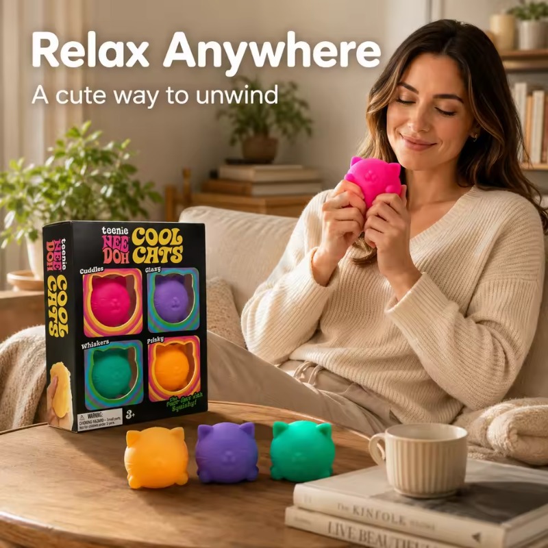 Trending Needoh Mini 4 Pack Se - Fidget Cube Original ulasan dan harga