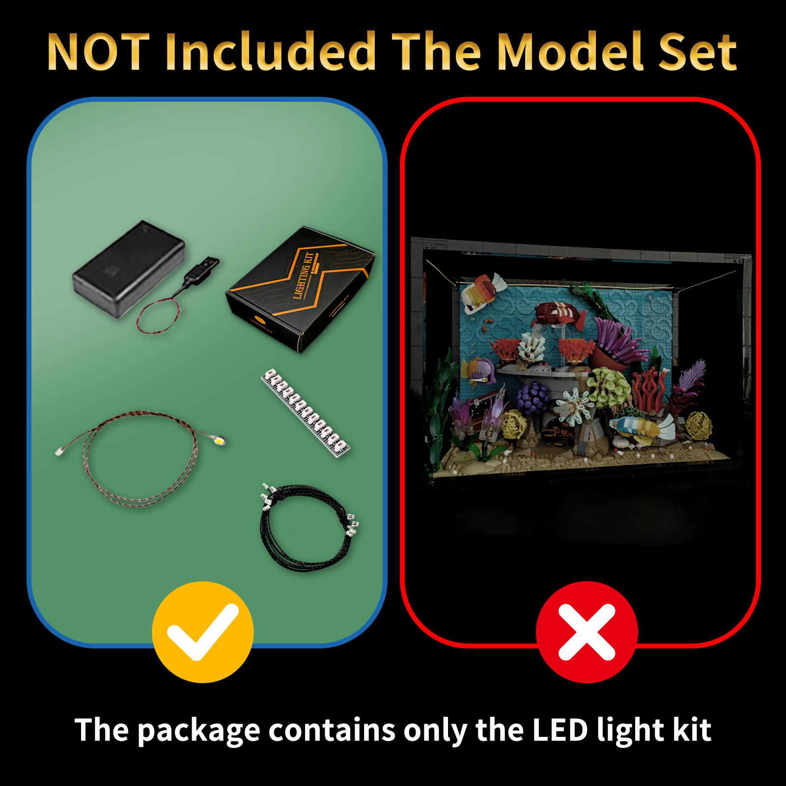 Kit Lampu LED LYBMTWF Kompatib - Lego Set Technic ulasan dan harga