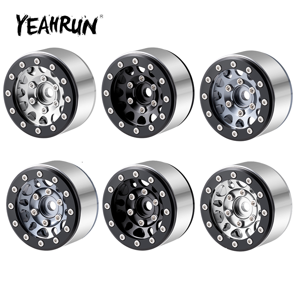 YEAHRUN 4Pcs Velg Roda Alumini - Tamiya Model Rc Car ulasan dan harga