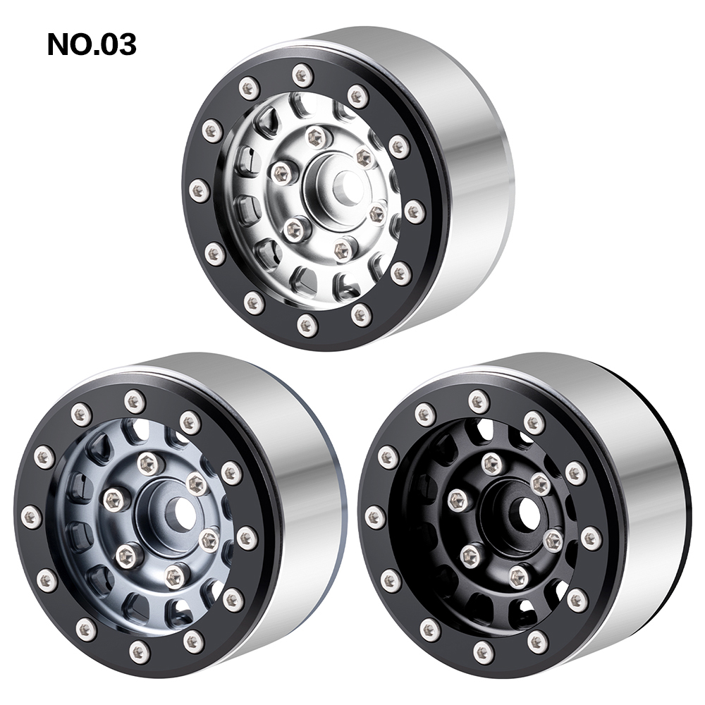 YEAHRUN 4Pcs Velg Roda Alumini - Tamiya Model Rc Car ulasan dan harga