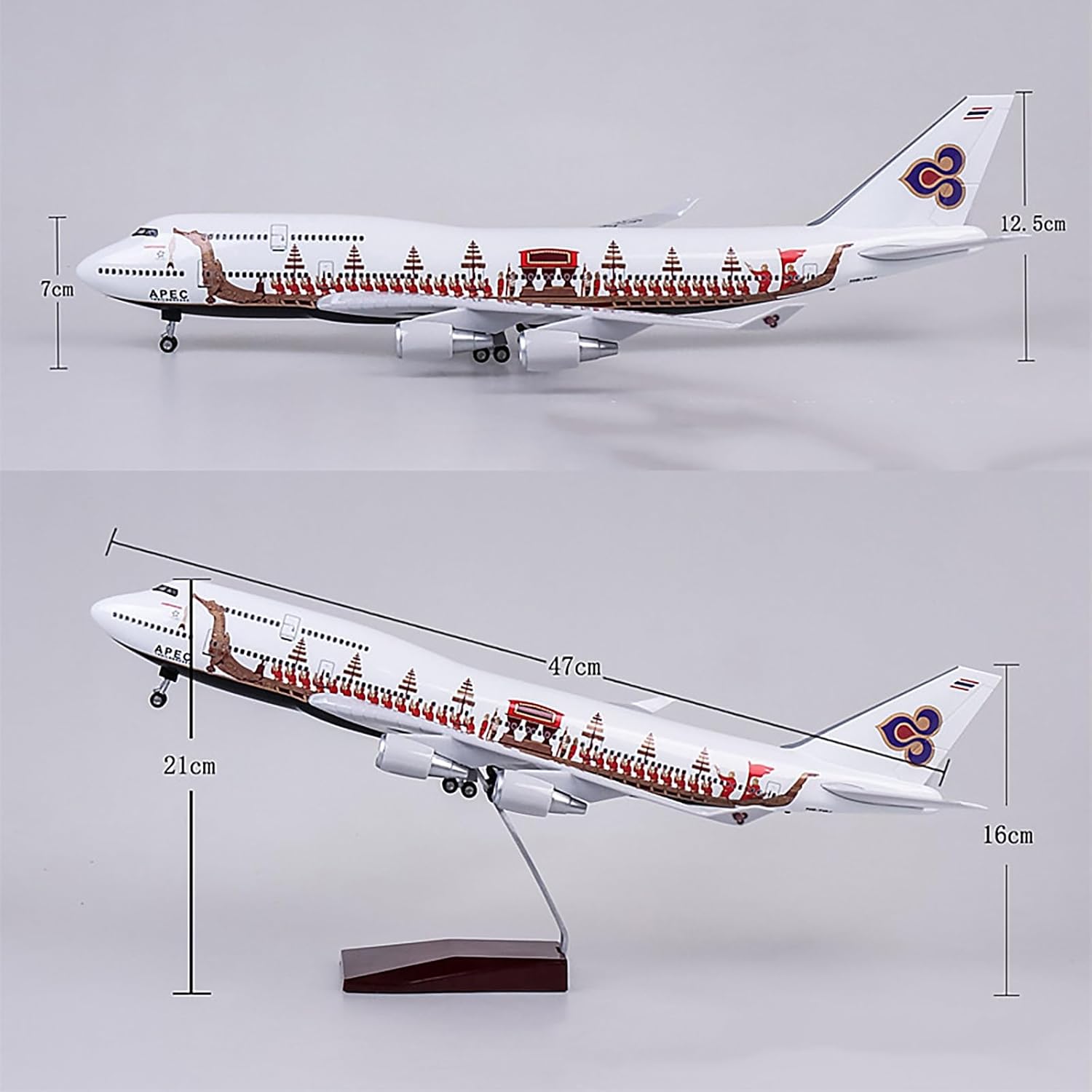 Pesawat Mainan 47cm Skala 1:15 - Model Airplane Plastic ulasan dan harga