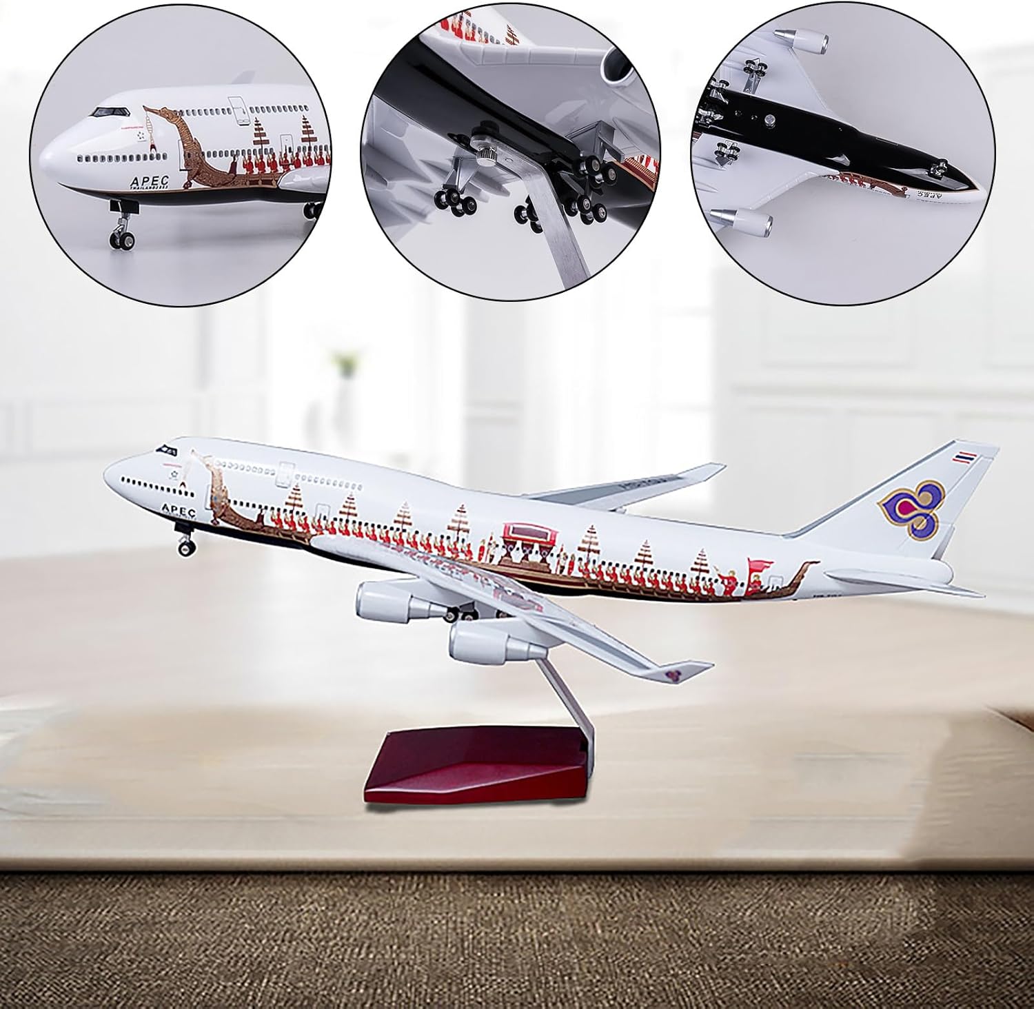 Pesawat Mainan 47cm Skala 1:15 - Model Airplane Plastic ulasan dan harga